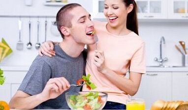 Nourriture pour augmenter le potentiel chez les hommes