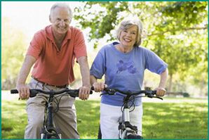 Activité physique modérée pour restaurer le potentiel en 60 ans